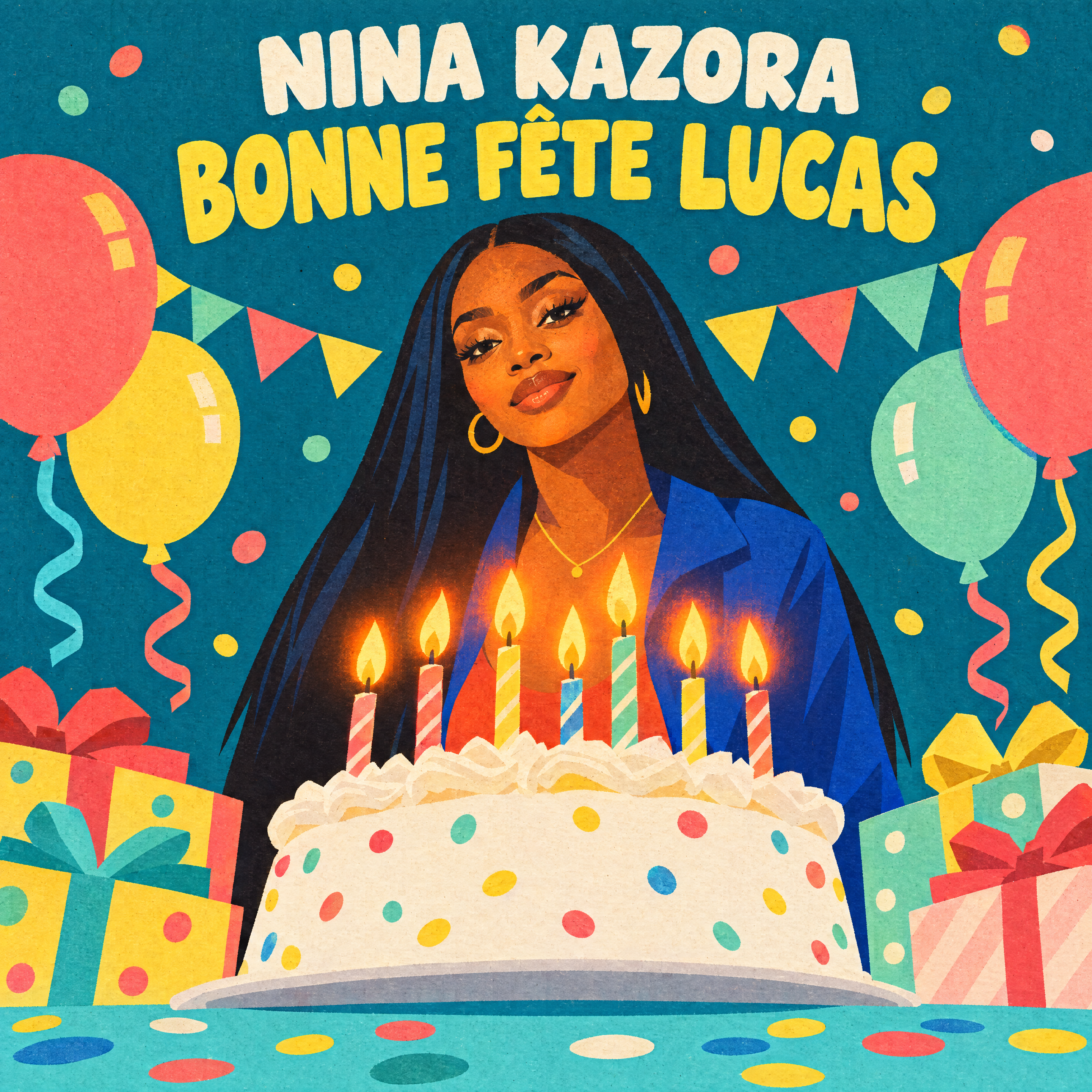 Bonne fête Lucas cover art